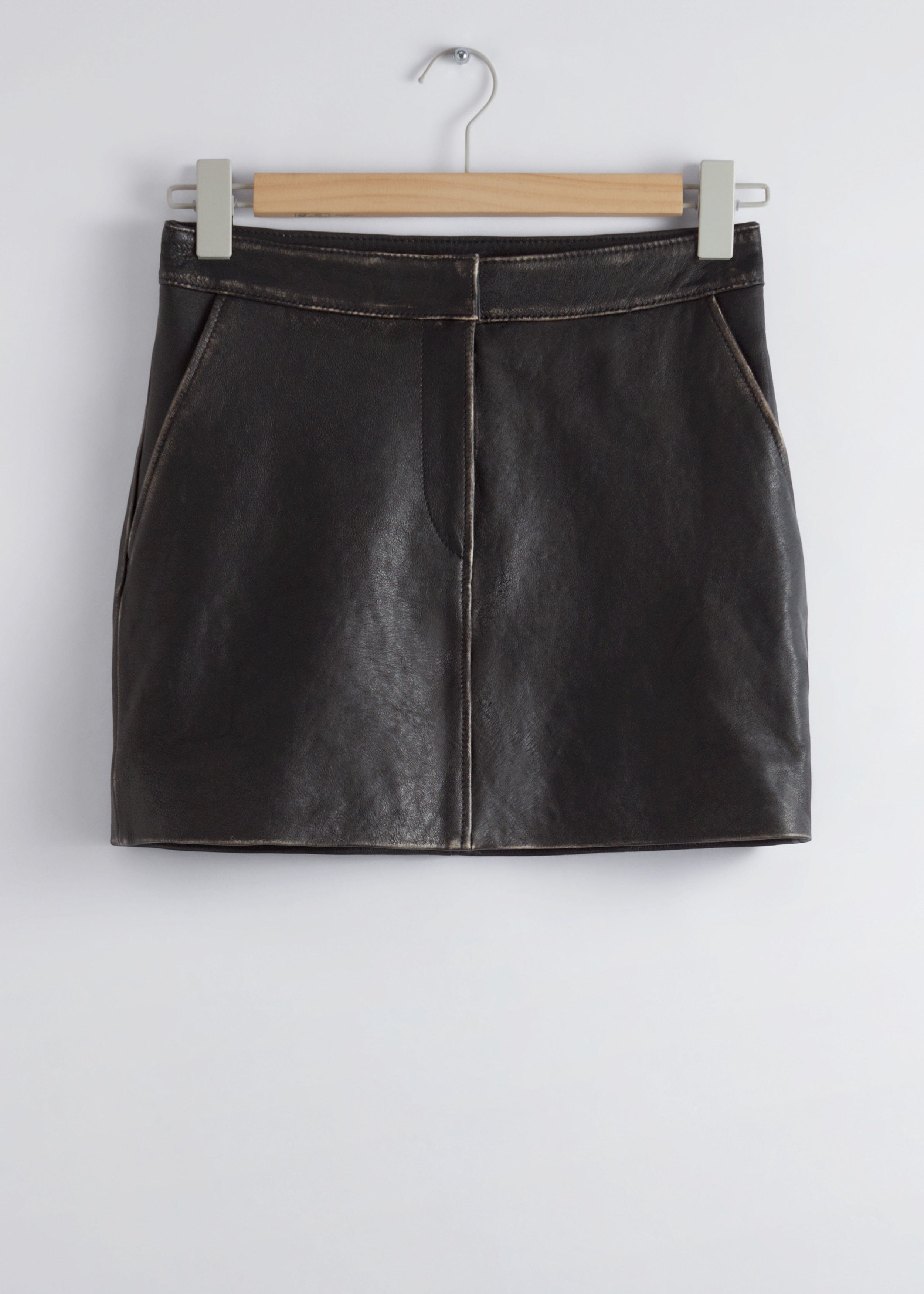Jupe En Cuir St Unity - Noire