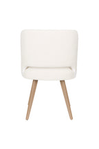 Yves - Dining Room Chair - Polyester - White/Beige