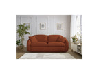 Cezanne Straight Sofa Bed with Express Opening and Smooth Fabric