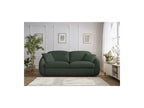 Cezanne Straight Sofa Bed with Express Opening and Smooth Fabric