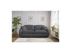 Cezanne Straight Sofa Bed with Express Opening and Smooth Fabric