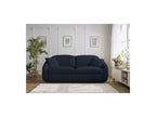 Cezanne Straight Sofa Bed with Express Opening and Smooth Fabric