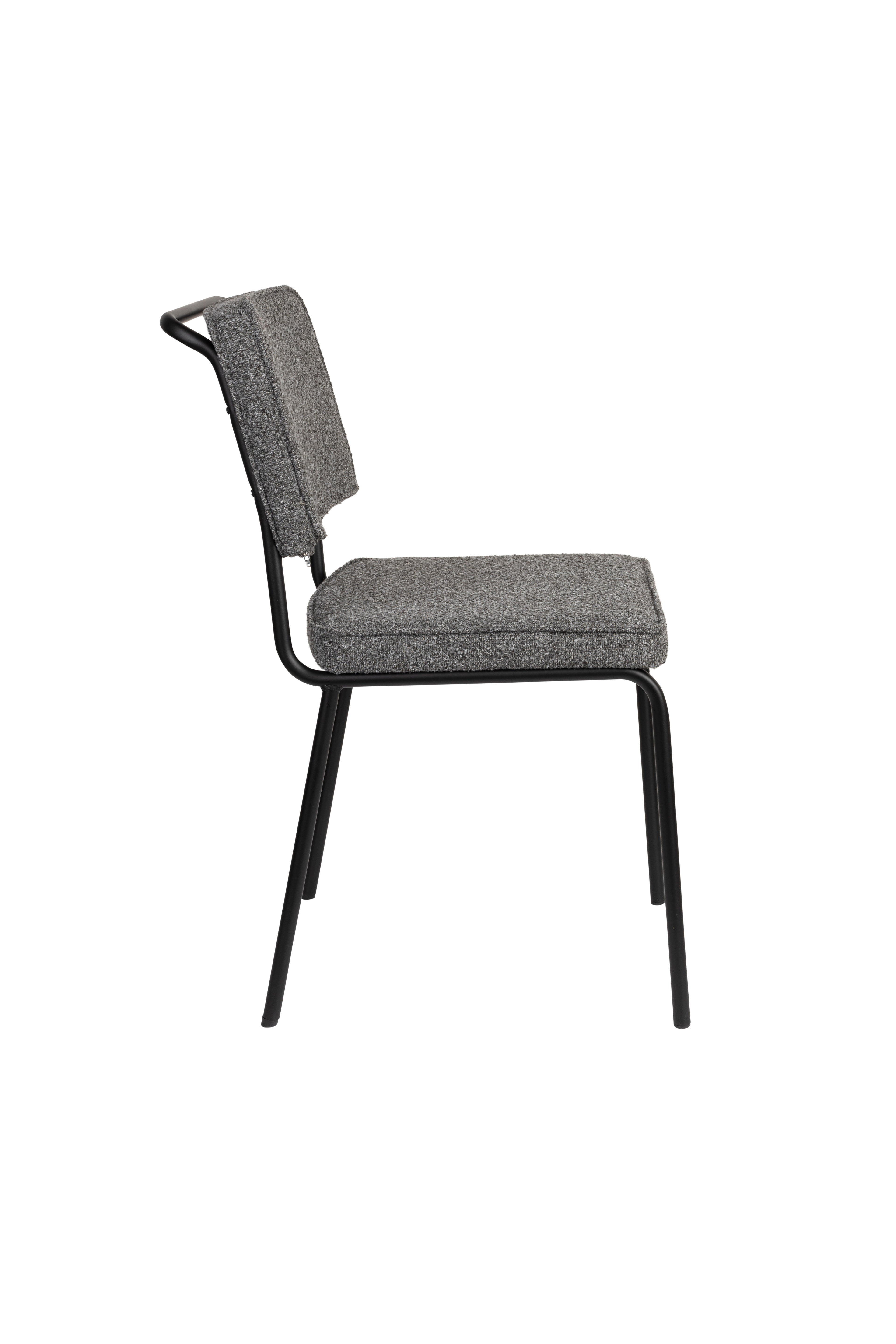 Buddy - Dining Chair - Fabric - Black