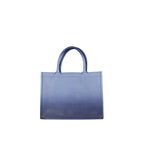 Dior - Christian Leather Medium Book Cabas - Women - Blue