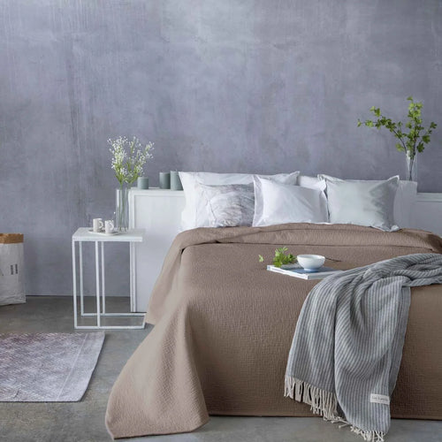 Vi Bed Cover - Earth - 50% Alginate - 50% Polyester - Brown