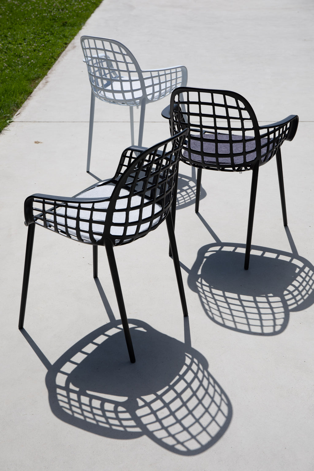 Albert Kuip - Outdoor Armchair - Aluminum - White