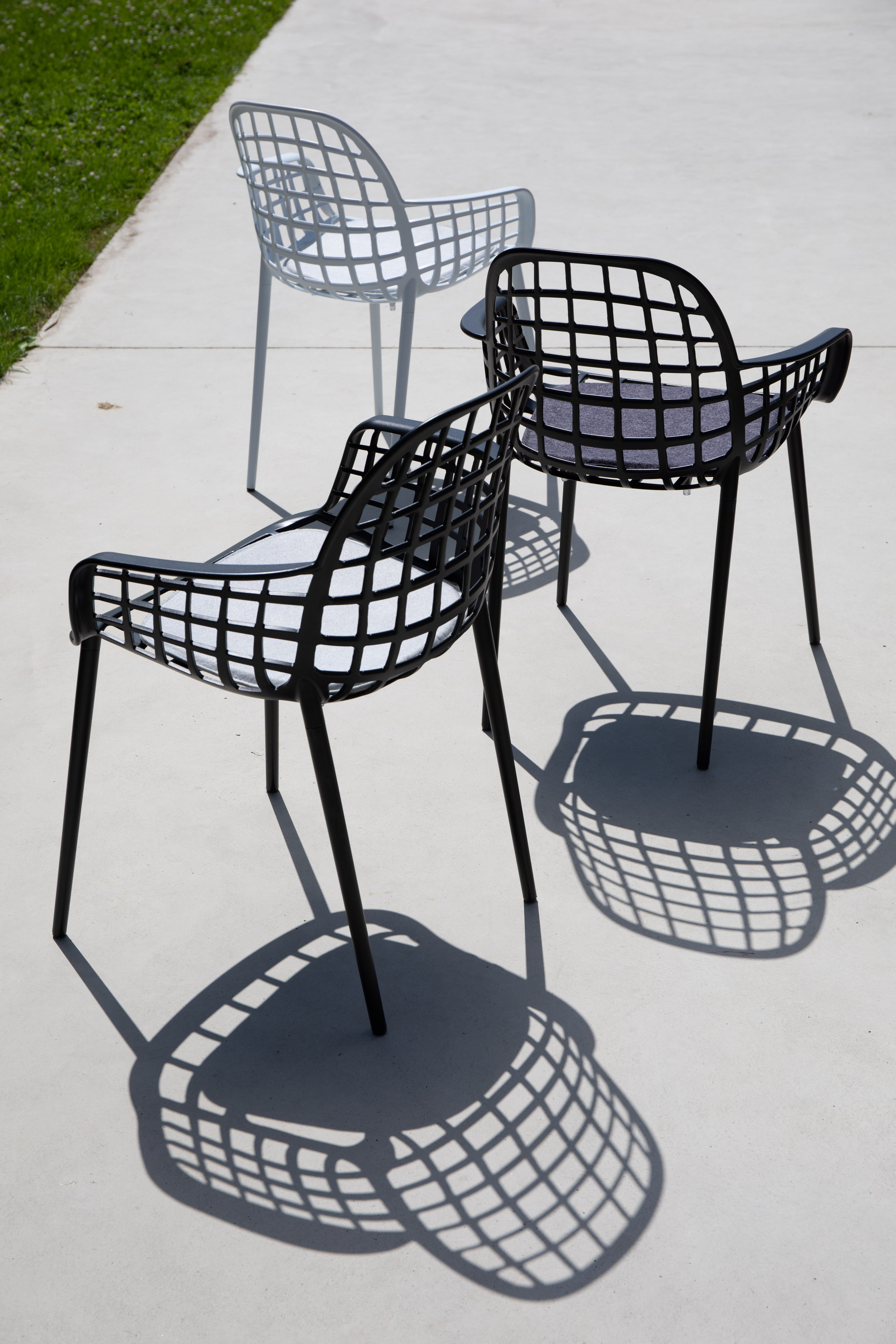 Albert Kuip - Outdoor Armchair - Aluminum - White