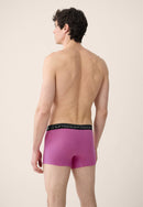Boxer En Coton - Redoutable Fuchsia