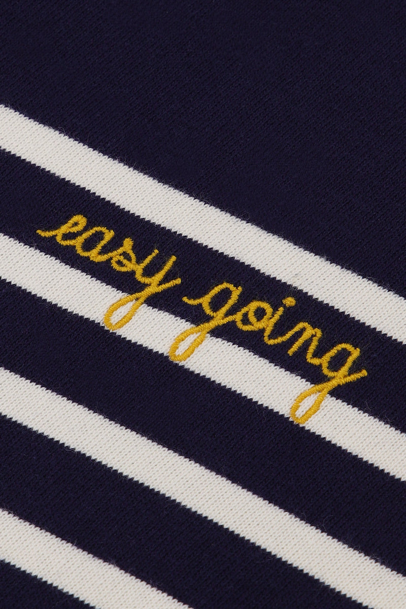 "easy going" long-sleeved moulin sailor shirt#color_midnight-blue-ivory