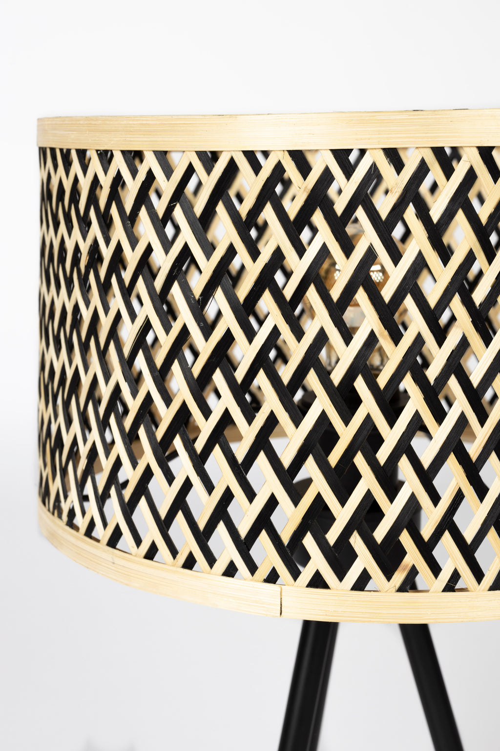 Isla Bambou - Table Lamp - Solid Bamboo - Beige
