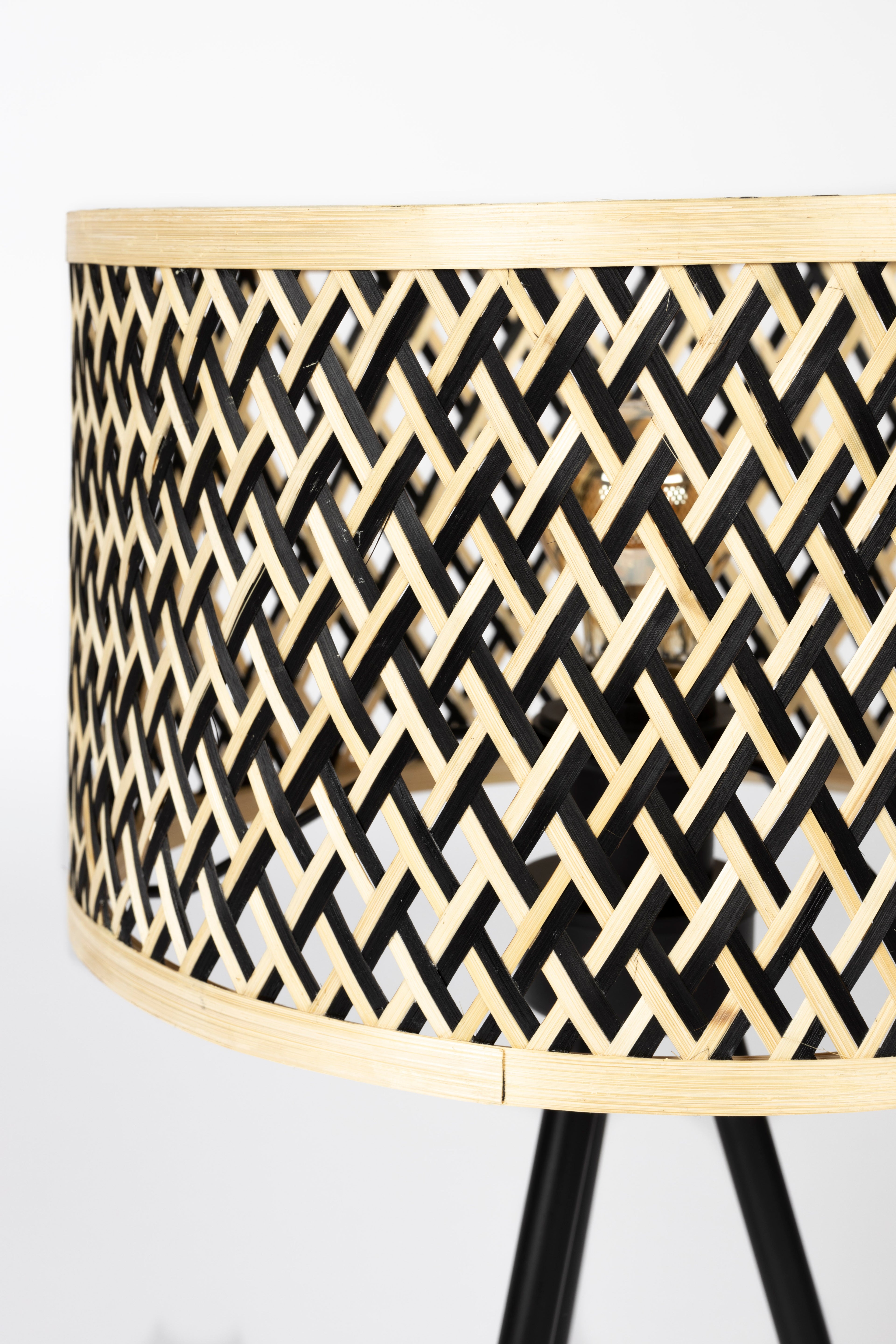 Isla Bambou - Table Lamp - Solid Bamboo - Beige