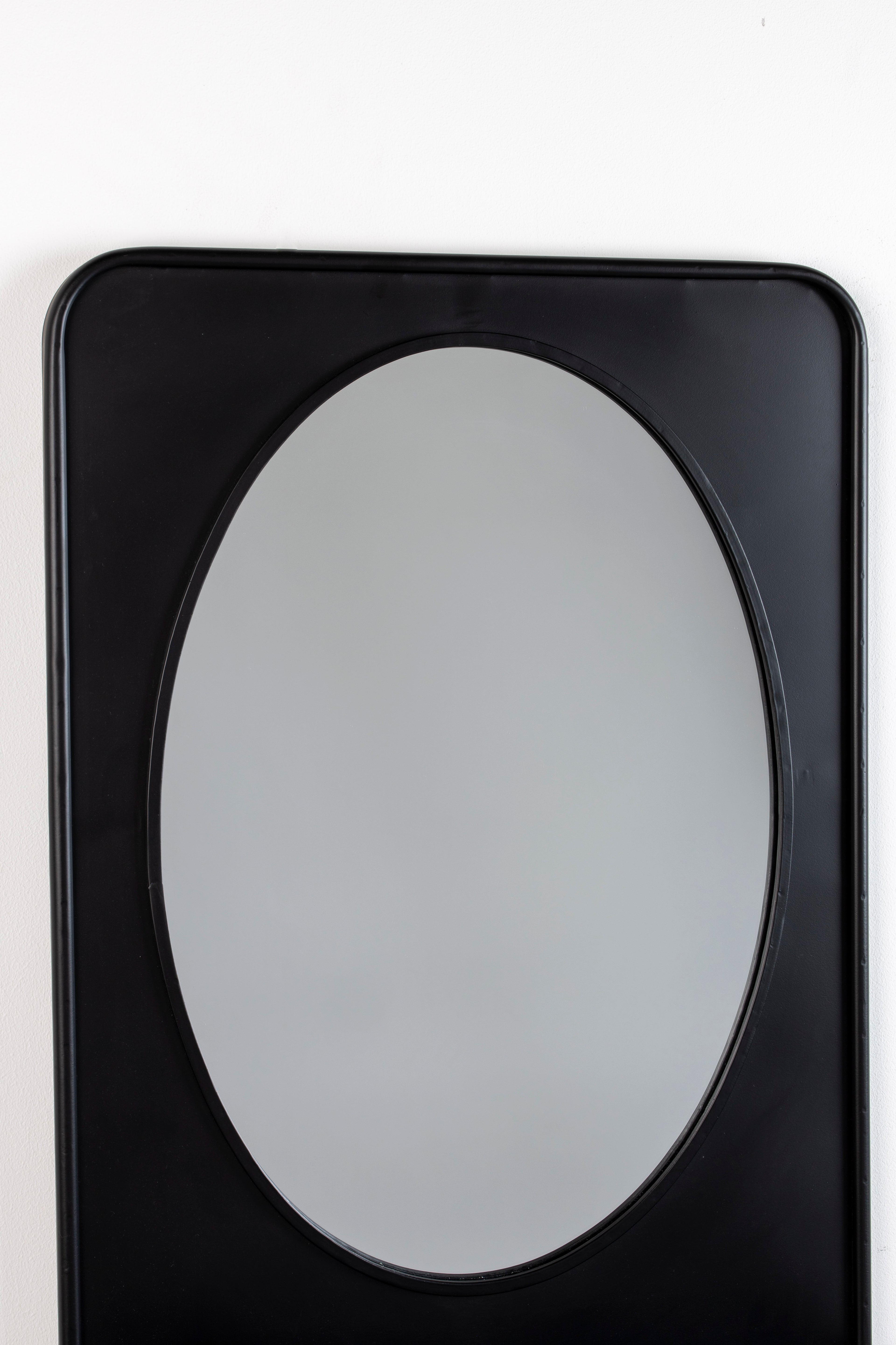 Pascal M Shelf - Mirror - Iron - Black