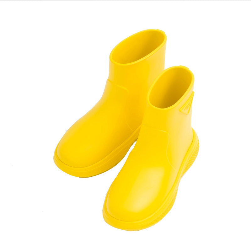 Bottes - Prada Logo Rubber  - Yellow