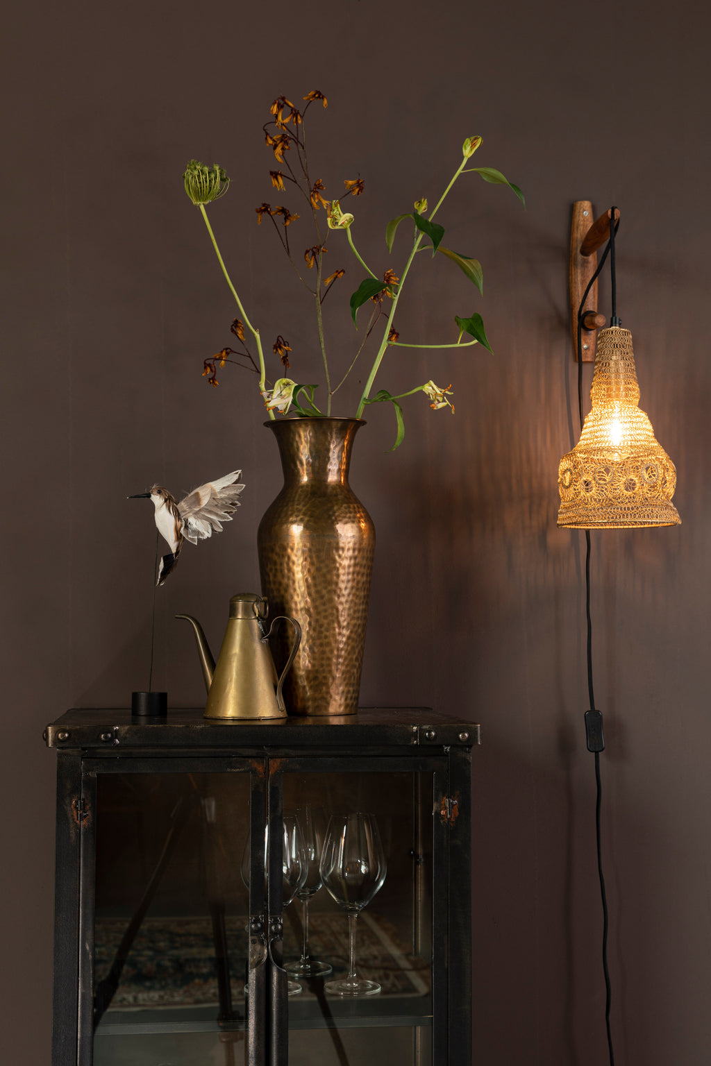 Alen - Wall Light - Iron - Gold