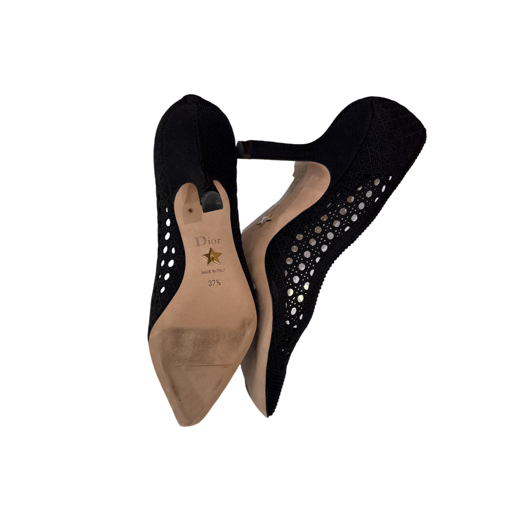 Escarpin Christian Dior Women'S Capture Pumps Polyester - Noir