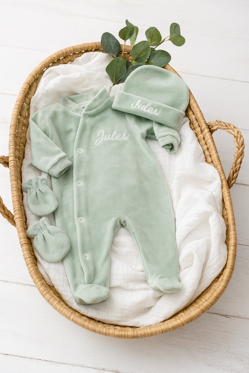 Le Rêveur - Trousseau 3 Pièces - Eucalyptus