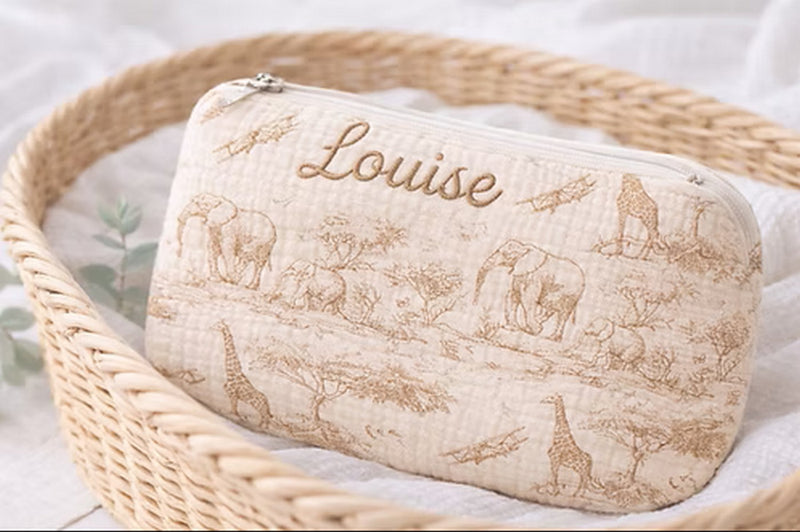 Le Petit Voyage - Beige Pencil Case