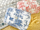 The Maxi Pencil Case - Toile De Jouy Inspiration - Brick