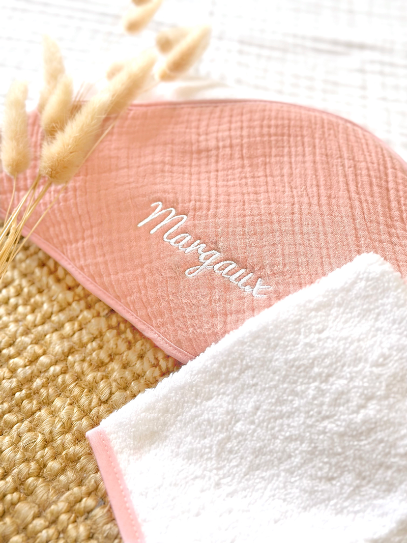 La Plume - Bath Cape - Powder Pink