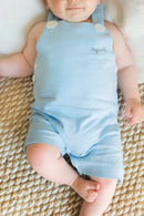 The Favorite - Linen Overalls - Sky Blue