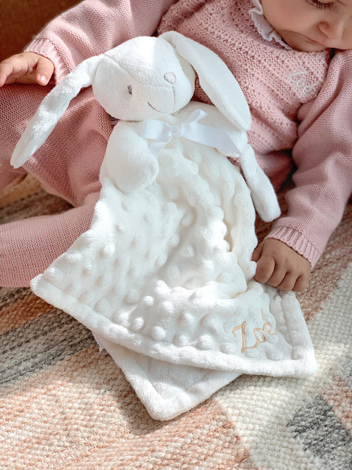 Le Lapinou - Comforter & Pacifier Clip