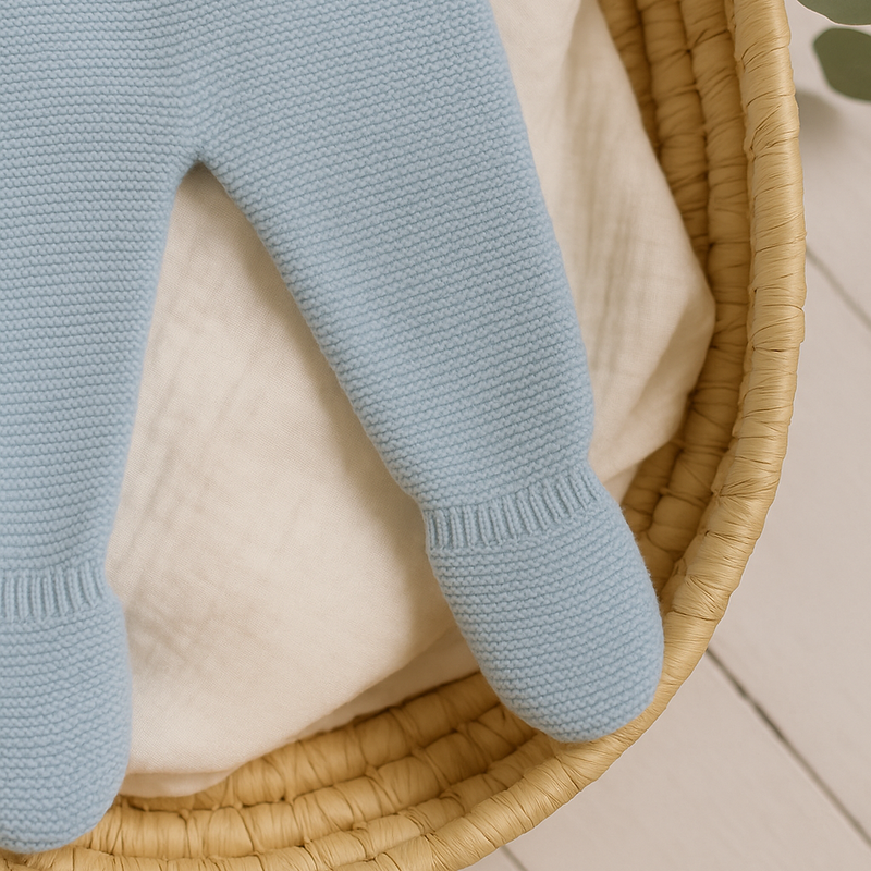 Le Chouchou - Birth Keychain - Cloud Blue