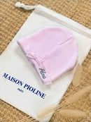 L'Amoureuse - Birth Bonnet - Dragé Pink
