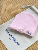 L'Amoureuse - Birth Bonnet - Dragé Pink