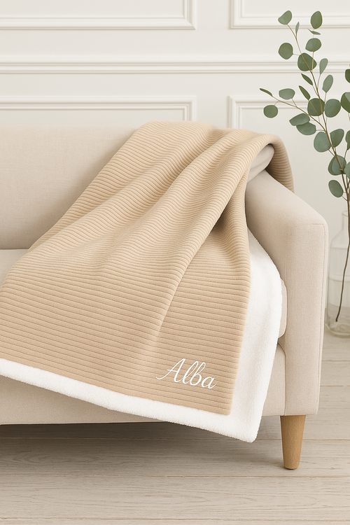 Le Douillet - Couverture Doublée Beige