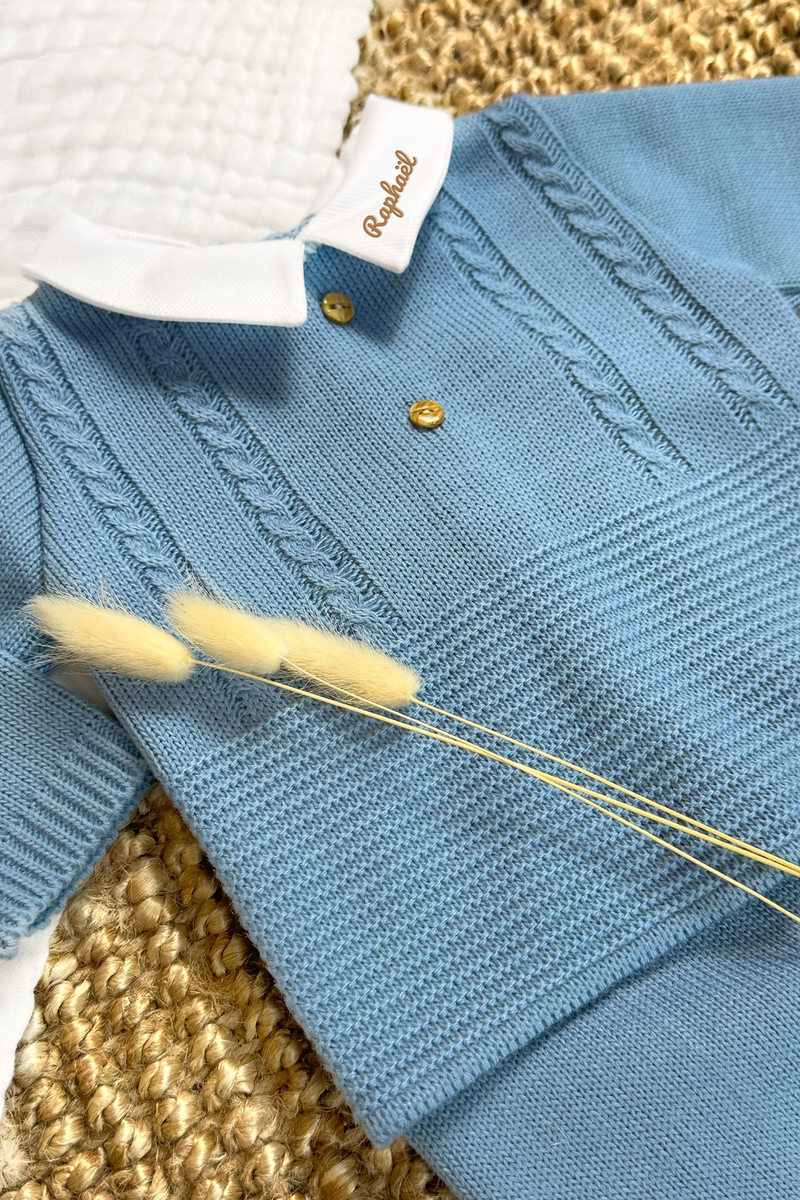 The Cute - Baby Layette - Denim Blue