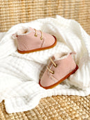 Lined Boots - Old Rose Color