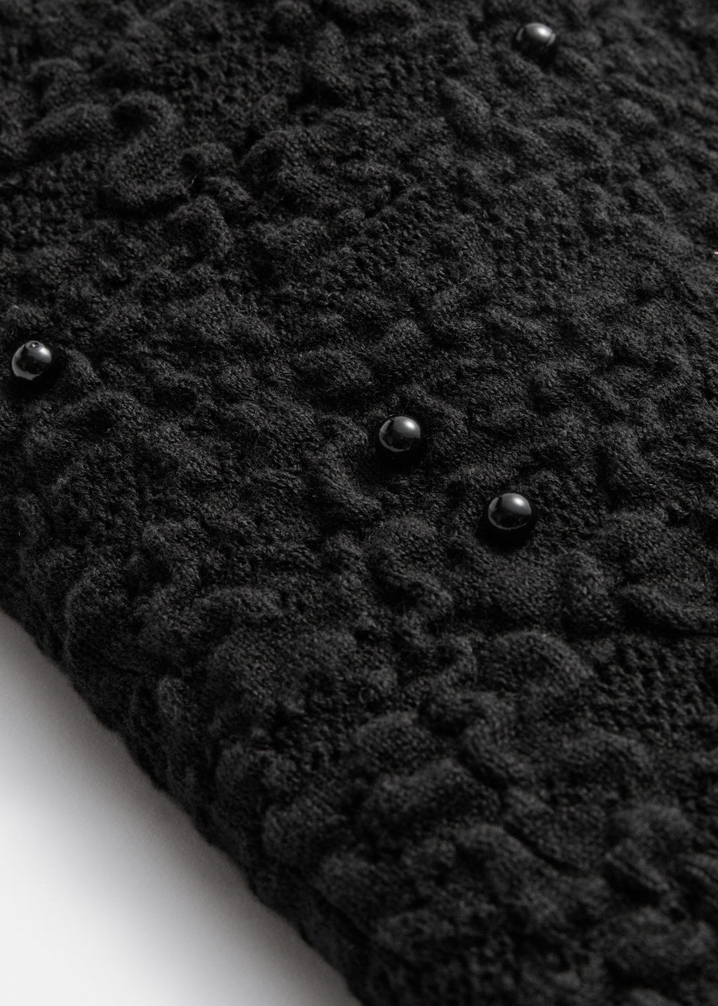 Pull Gaufré Jumper Pa - Noir