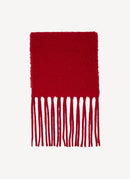 Stella Mccartney - Echarpe Teddy Coating - Rouge - Femme