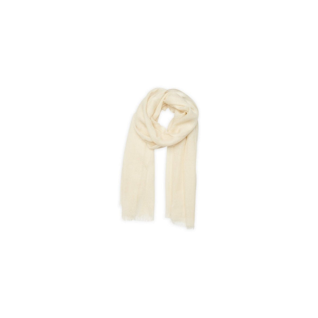 Echarpe Calafate 150X55Cm - White - 100% Voile De Cachemire - Mixte