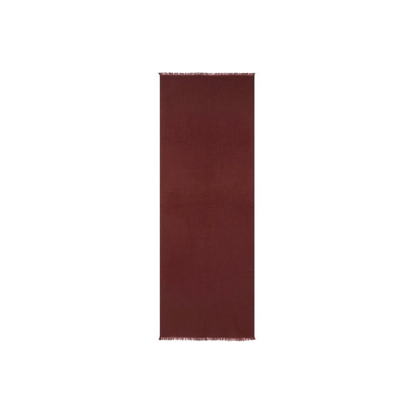 Bufanda Santafe 150X55Cm - Burdeos - Voile 100% Cashmere - Mixto