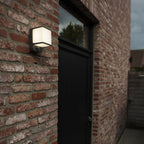 Doblo - Mains-Powered Wall Light - Aluminium - Dark Grey