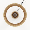 Grande lampe Soléa en feuille de palmier