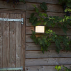 Doblo Cube - Mains Wall Light - Aluminium - Dark Grey