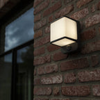 Doblo - Mains-Powered Wall Light - Aluminium - Dark Grey