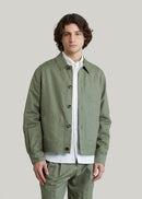 Veste Bergame vert-de-gris - 1