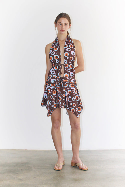 Vestido Rebecca - Marrón