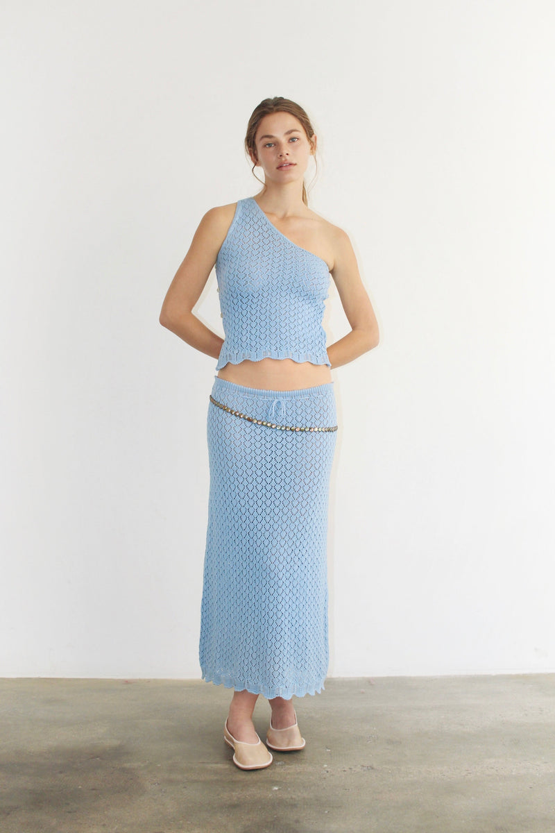 Falda Sara - Azul
