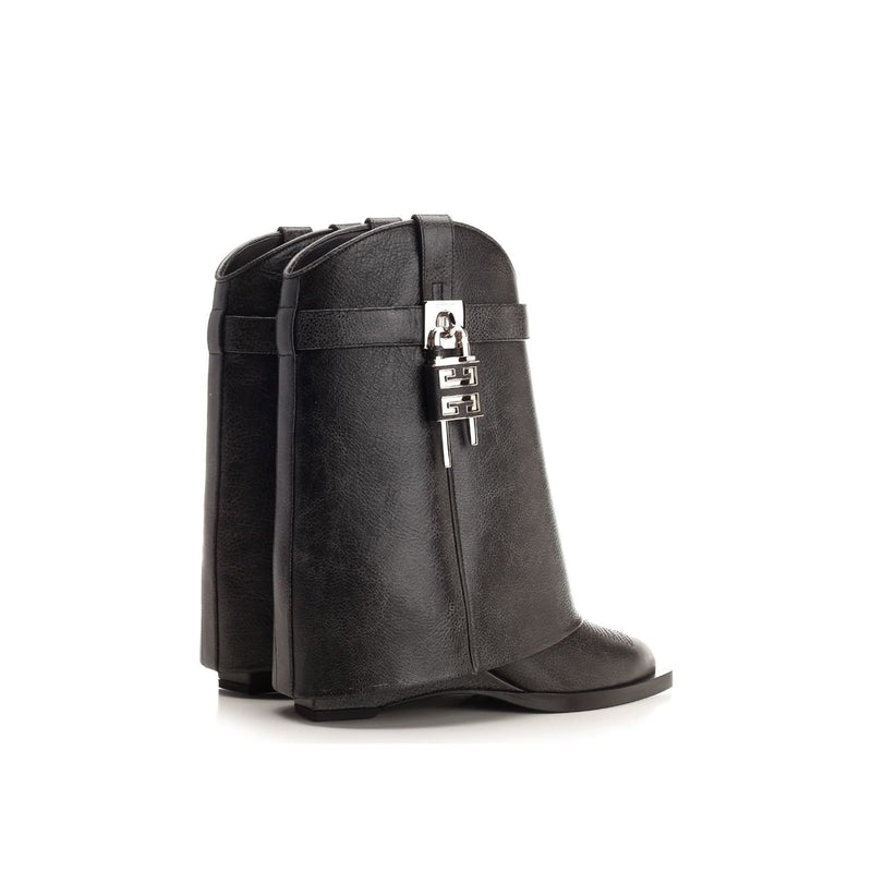 Bottes - Givenchy Shark Lock Cowboy  - Black