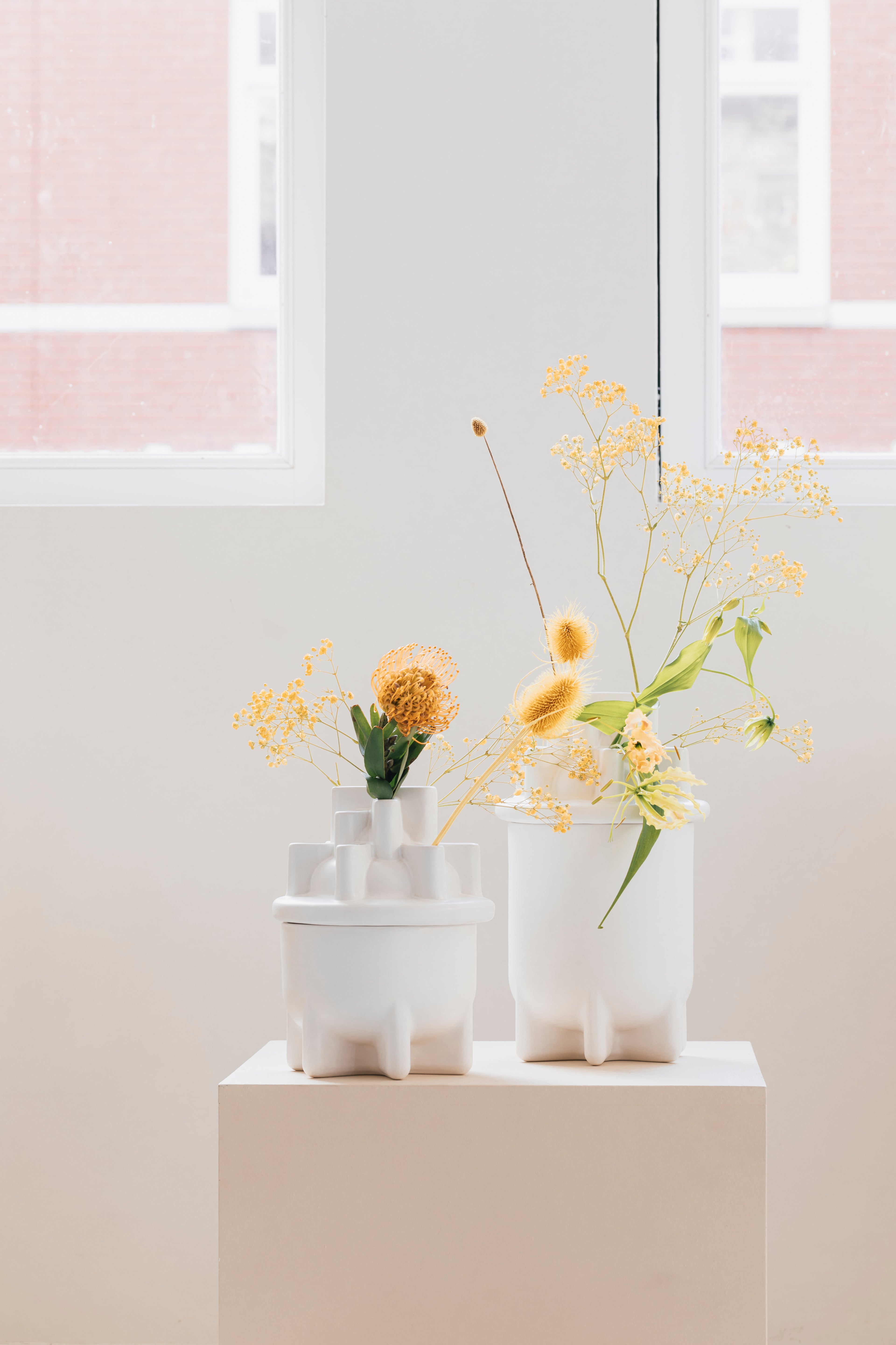 Basin S - Vase - Ceramic - White