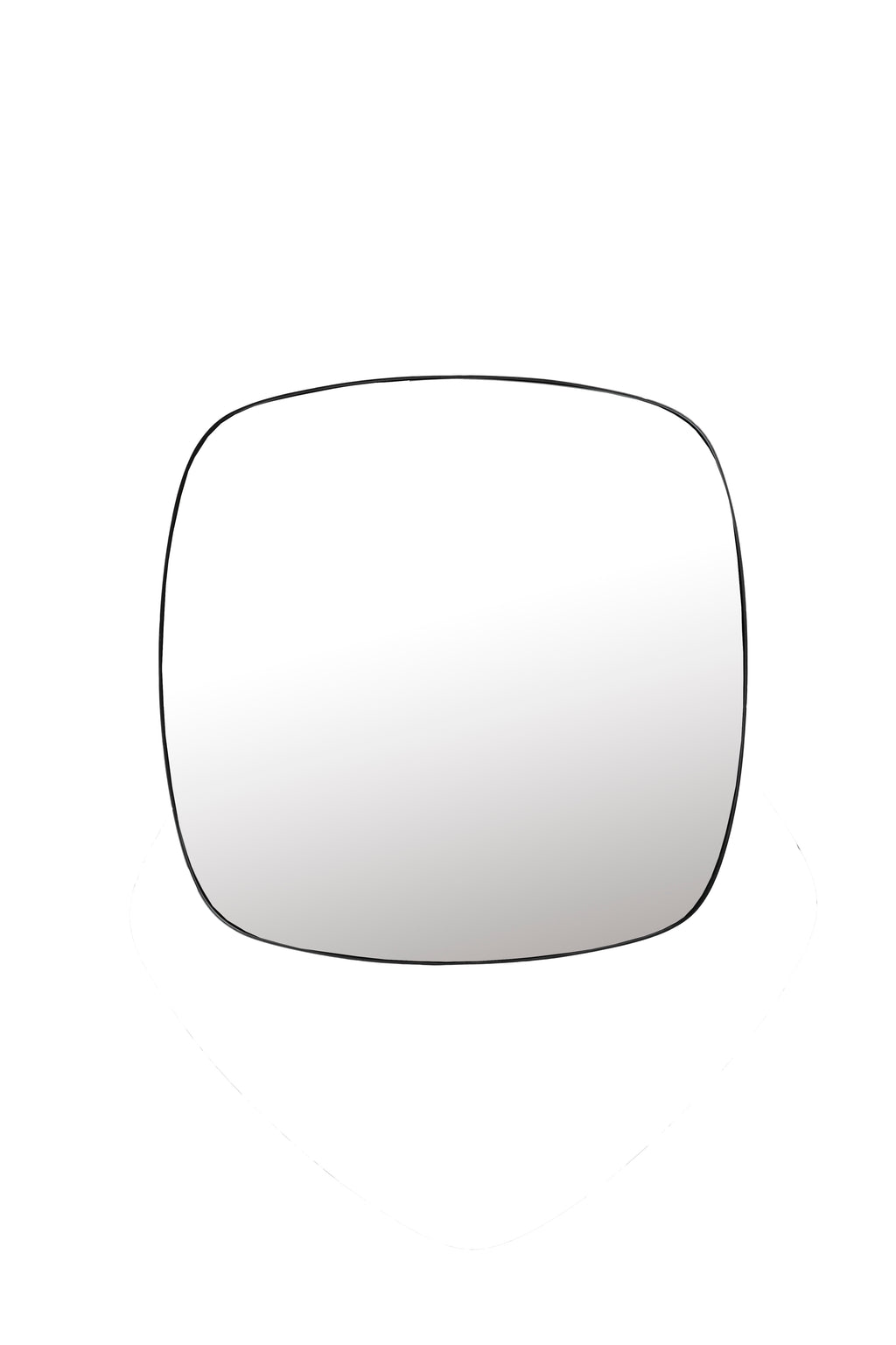 Mila - Mirror - Metal - Black