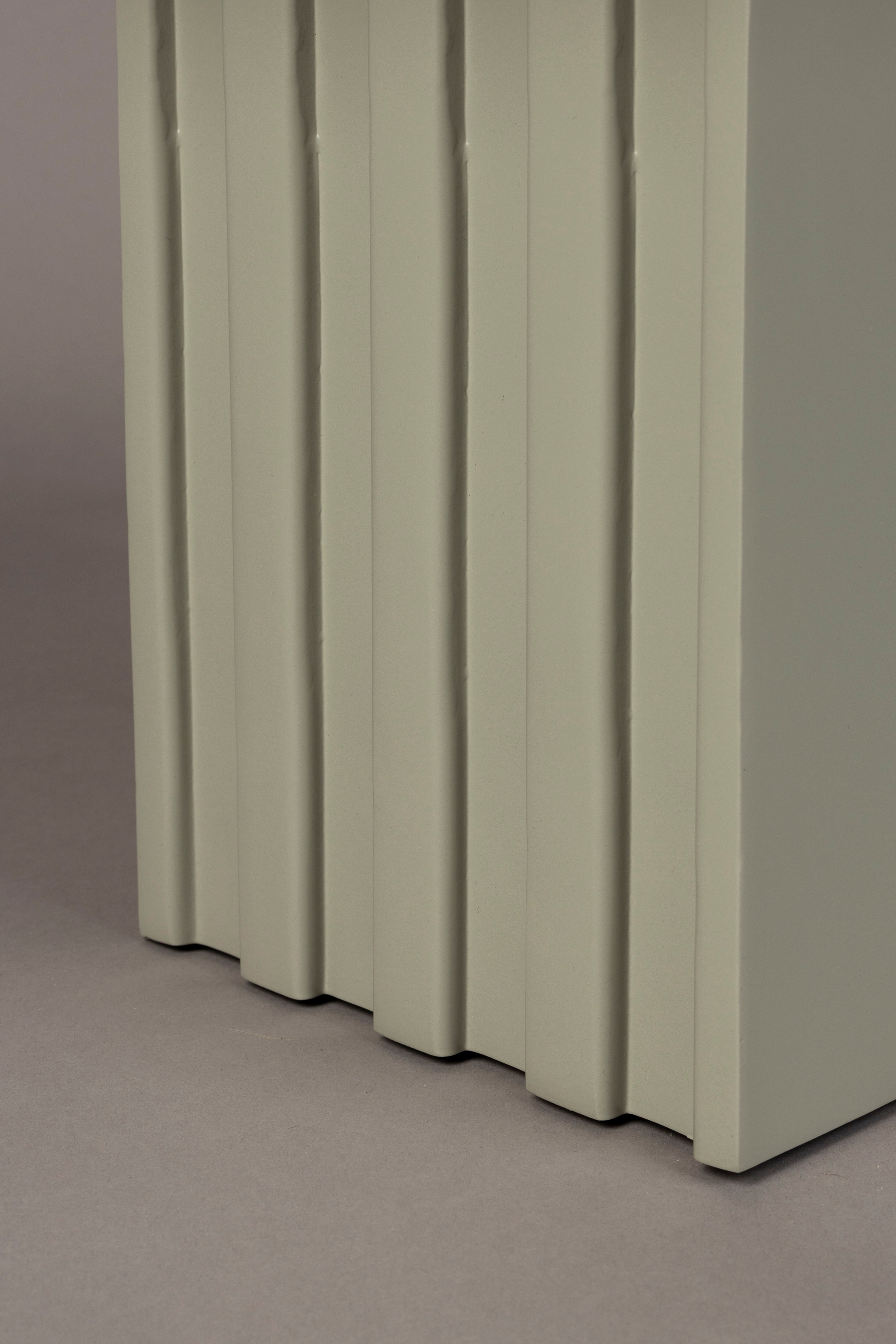 Clayton - Side Table - Solid Marble - Green/Grey