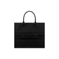 Dior - Oblique Leather Cabas - Women - Black