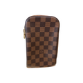 Pochette Louis Vuitton Geronimos Cuir - Marron