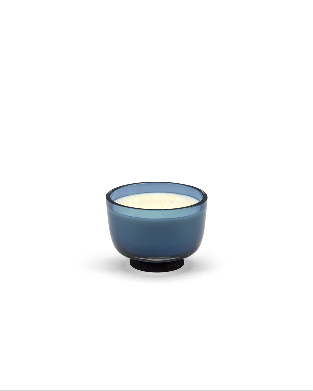 Candles Panarea - Bougie D'ambiance - S - Cire De Soja Et Paraffine - Bleu Foncé