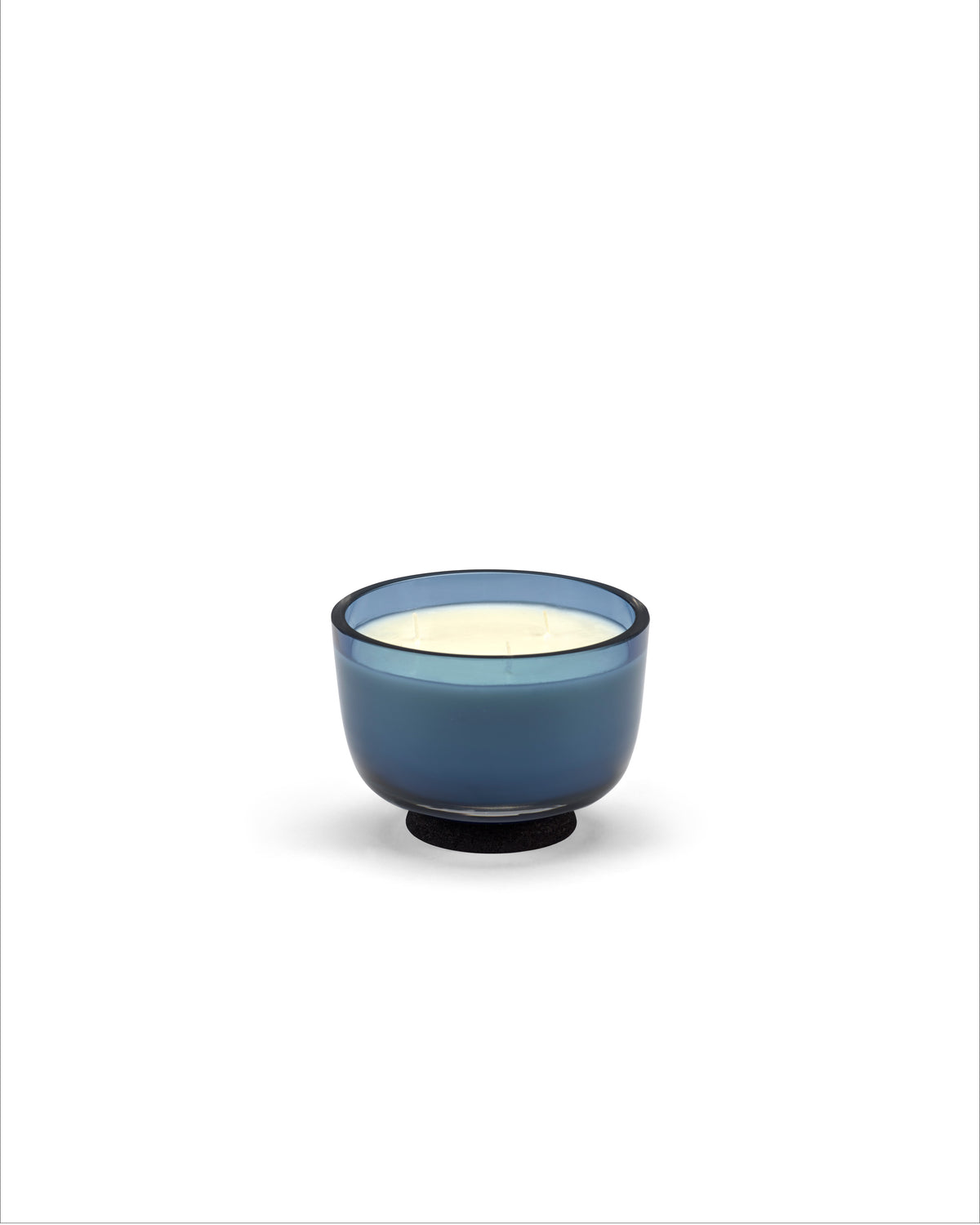 Candles Panarea - Bougie D'ambiance - S - Cire De Soja Et Paraffine - Bleu Foncé